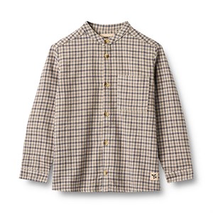 Wheat - Shirt Willum LS, Blue Check